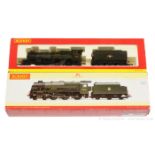 PAIR inc Hornby (China) BR green 4-6-0 Steam