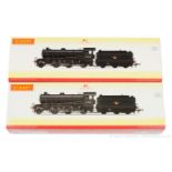 PAIR inc Hornby (China) BR lined black 2-6-0 K1