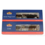 PAIR inc Bachmann OO Gauge LMS lined black 2-6-0