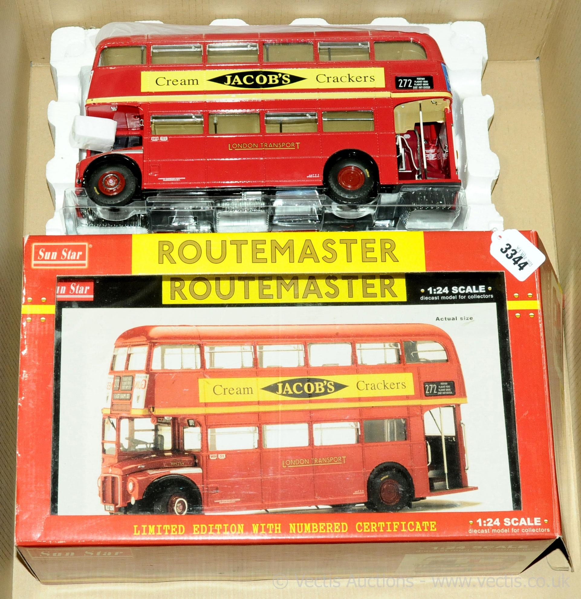 GRP inc Sunstar - boxed 1/24 Scale Routemaster