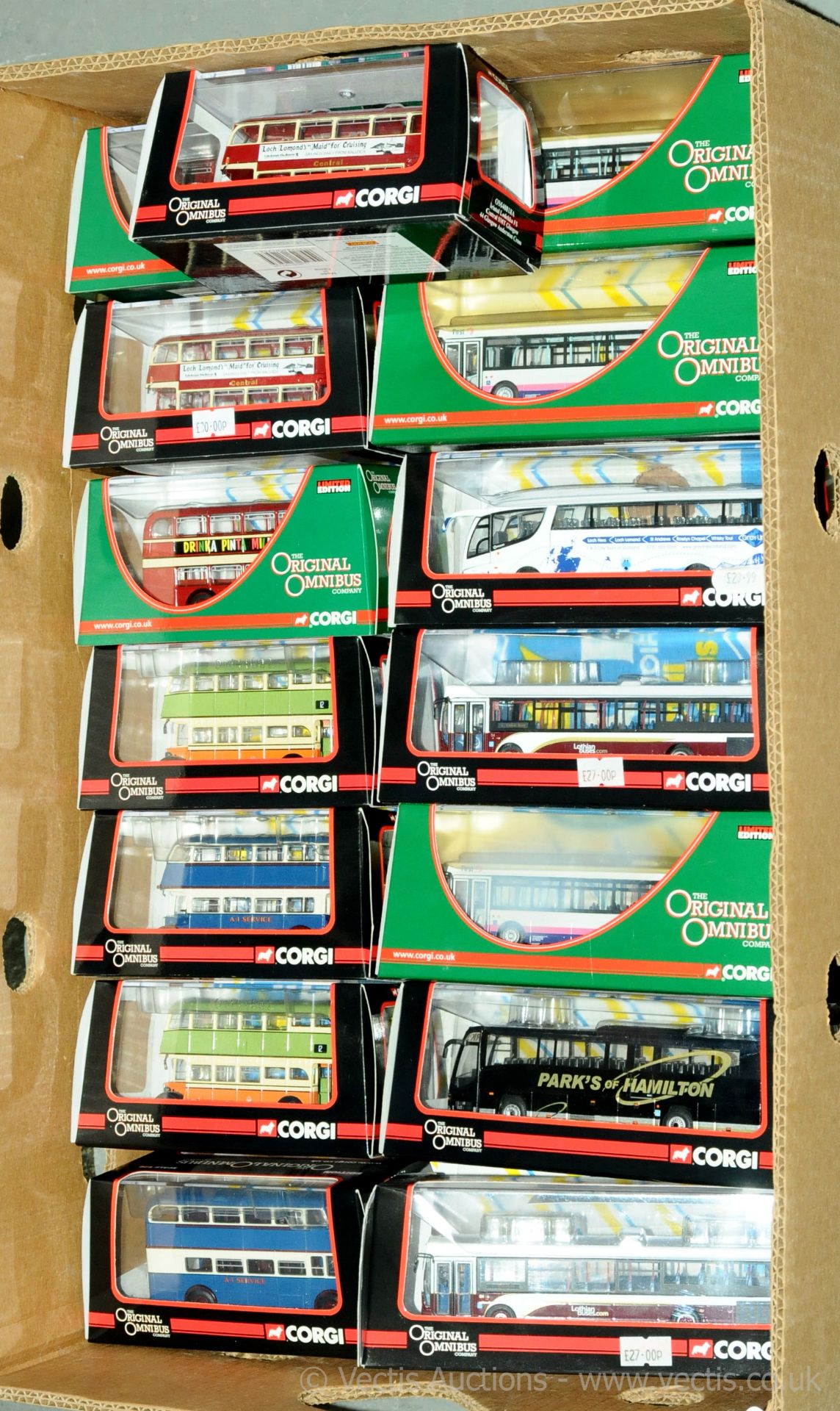 GRP inc Corgi boxed The Original Omnibus Company