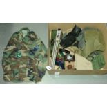 QTY inc loose Military Uniform circa 1970's