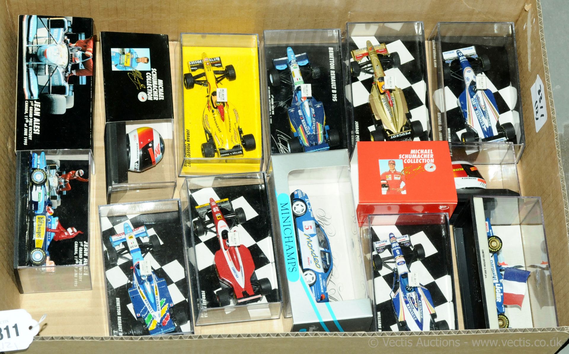 GRP inc Minichamps - mainly boxed Formula