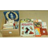 4x Board games and jigsaws, FA Cup Centenary