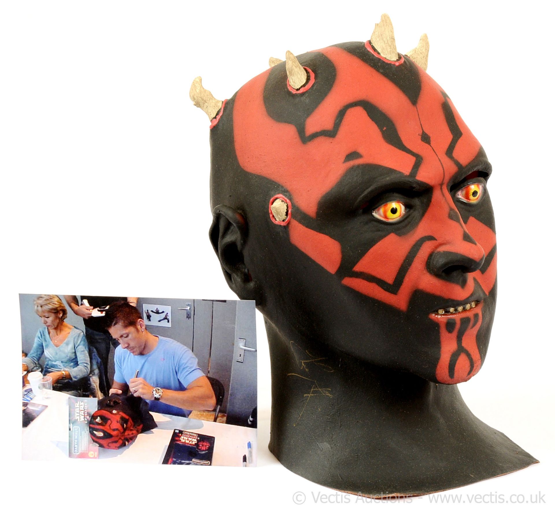 Star Wars Episode I Darth Maul full head latex