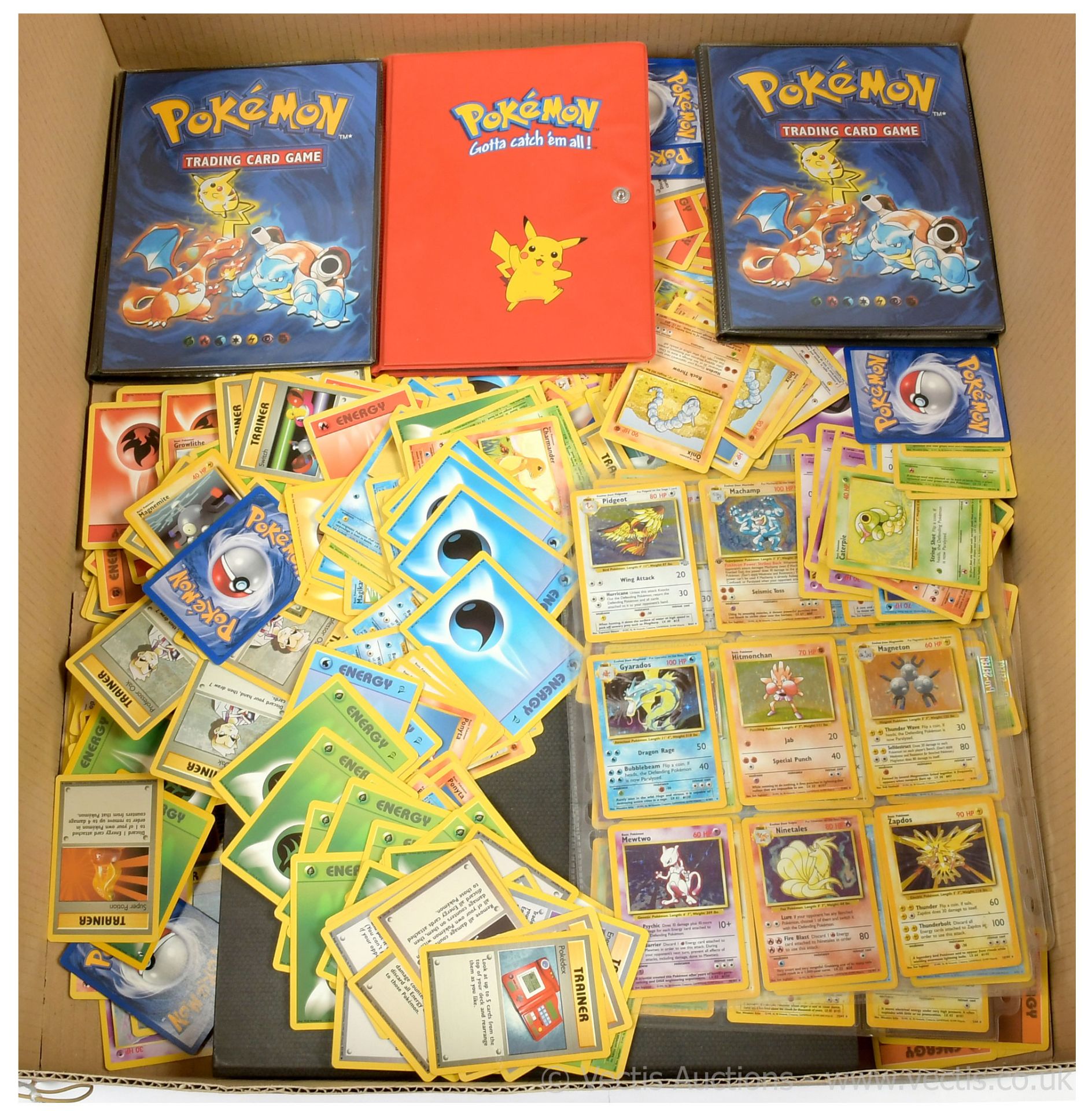 QTY inc Large quantity of Pokemon cards Pidgeot