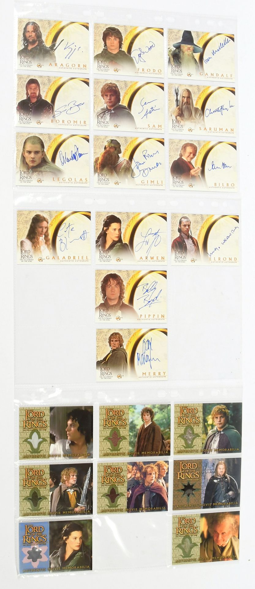 GRP inc Topps The Lord of the Rings Autograph - Image 9 of 9