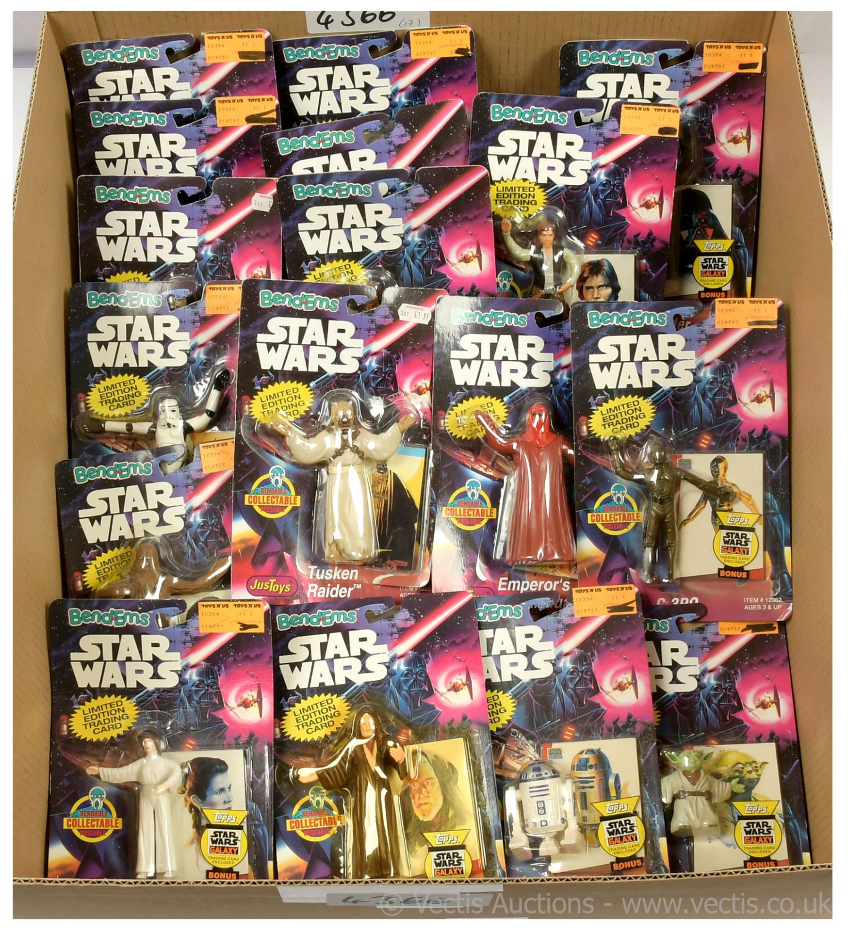 GRP inc Quantity of Just Toys Star Wars Bend-Ems