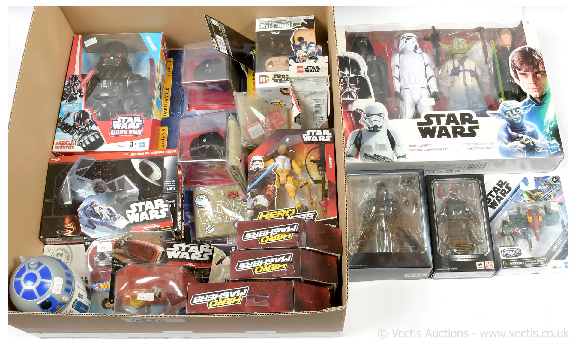 QTY inc Quantity of Star Wars modern figures