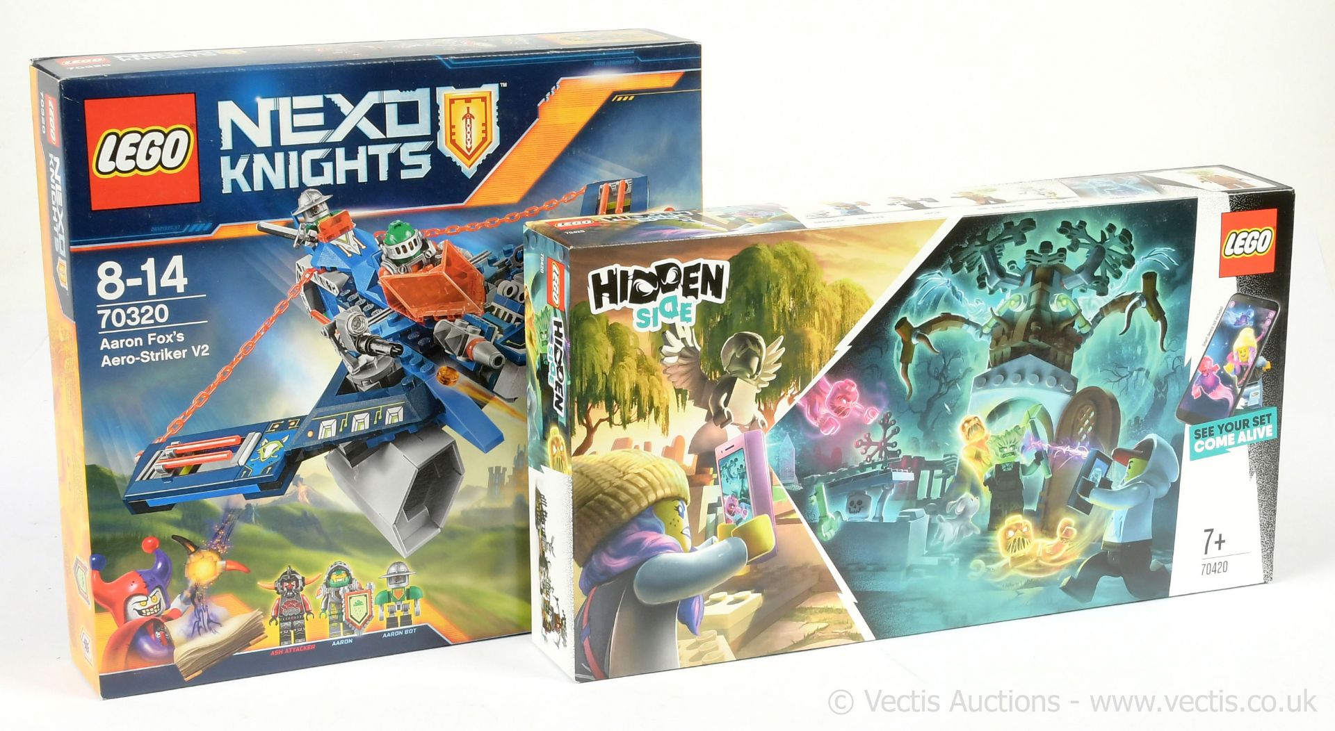 PAIR inc Lego sets x two includes Nexo Knights