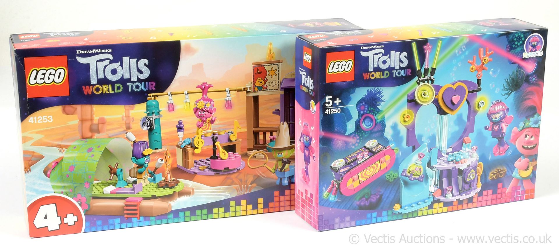 PAIR inc Lego Trolls World Tour sets x two