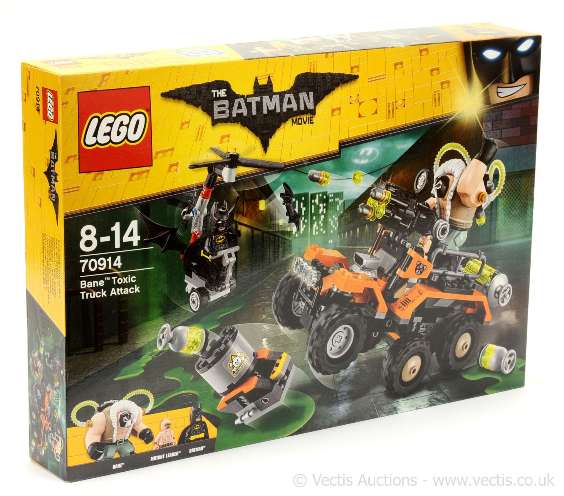 Lego The Batman Movie Bane Toxic Truck Attack