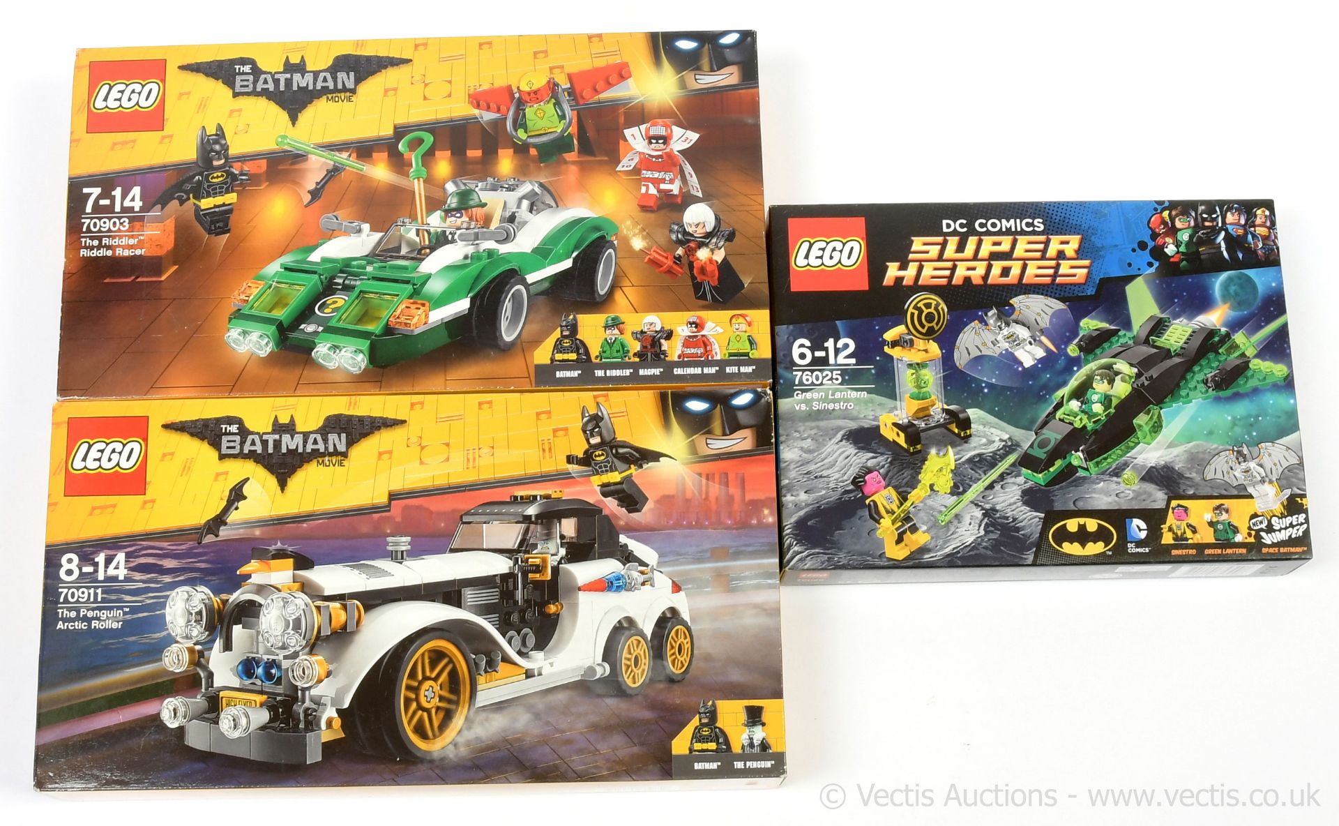 Lego Batman related sets x three includes