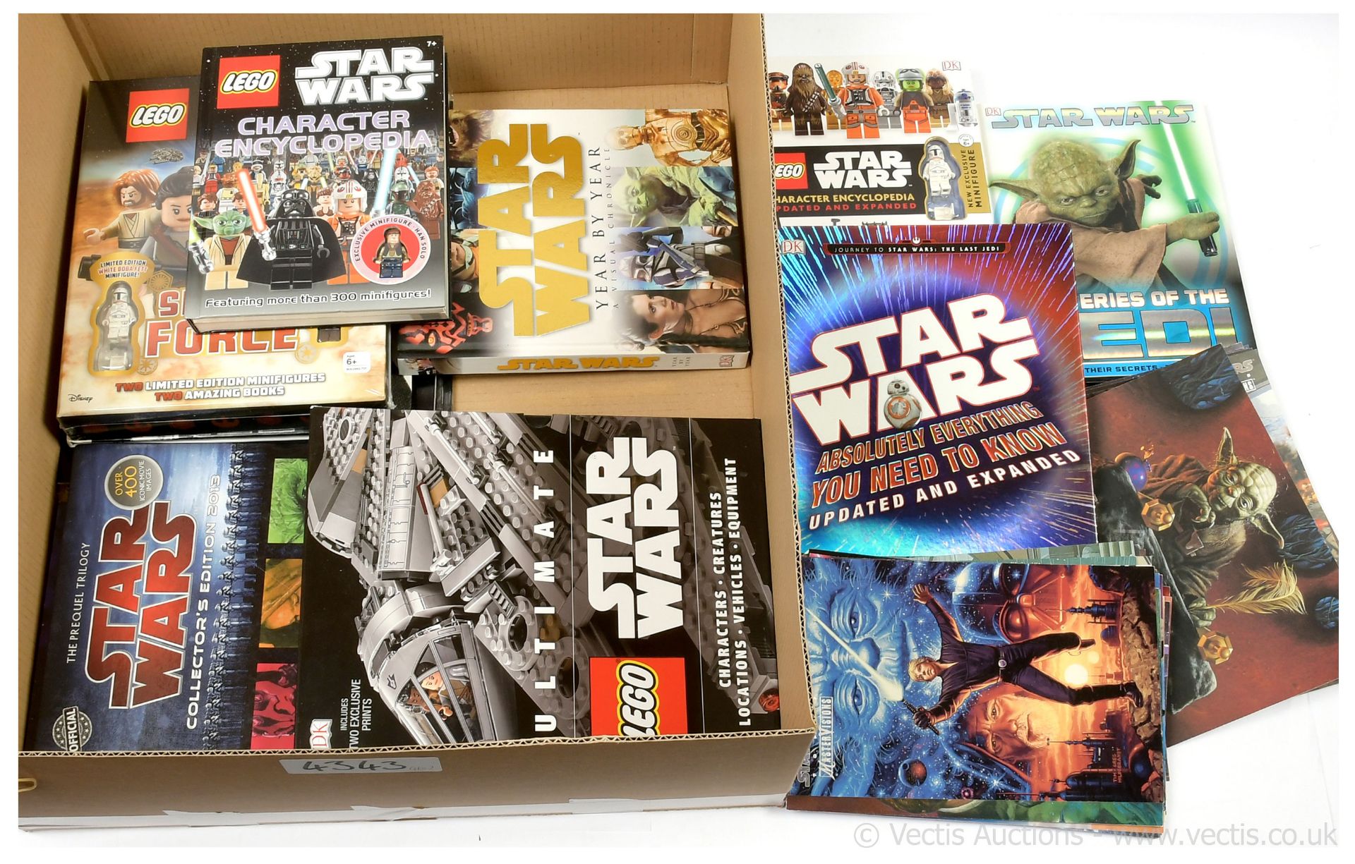 QTY inc Quantity of Star Wars related books