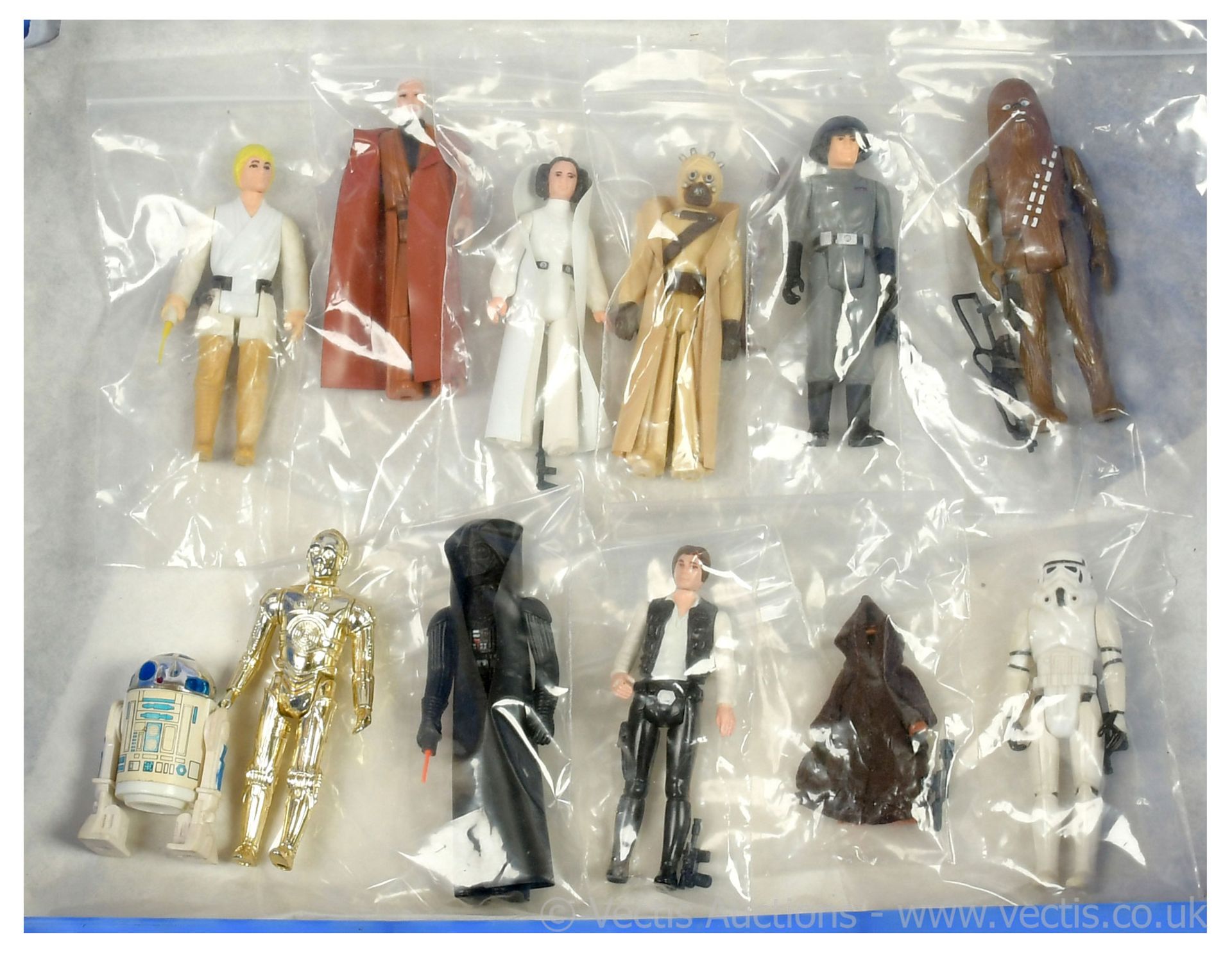 GRP inc Kenner Star Wars vintage 3 3/4" figures