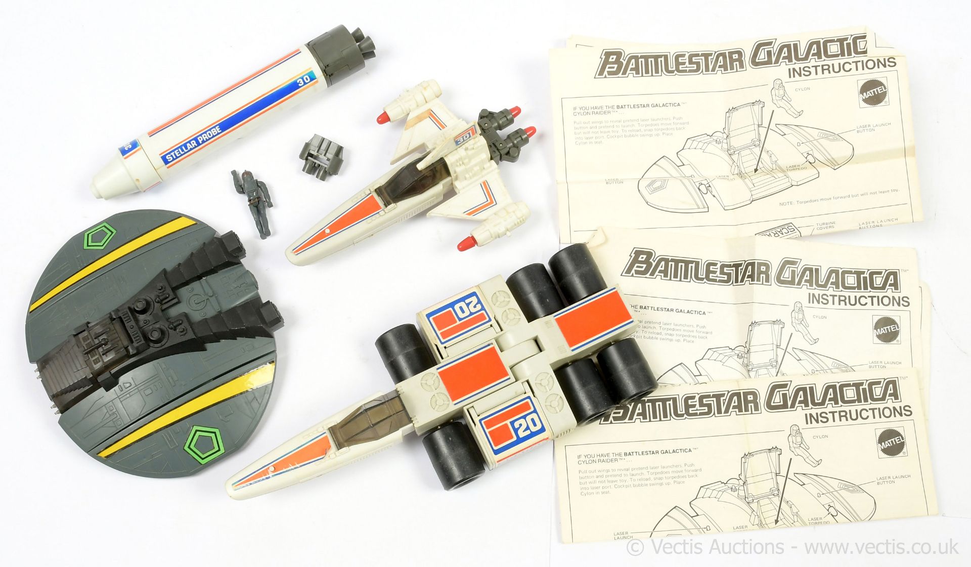 GRP inc Mattel vintage Battlestar Galactica