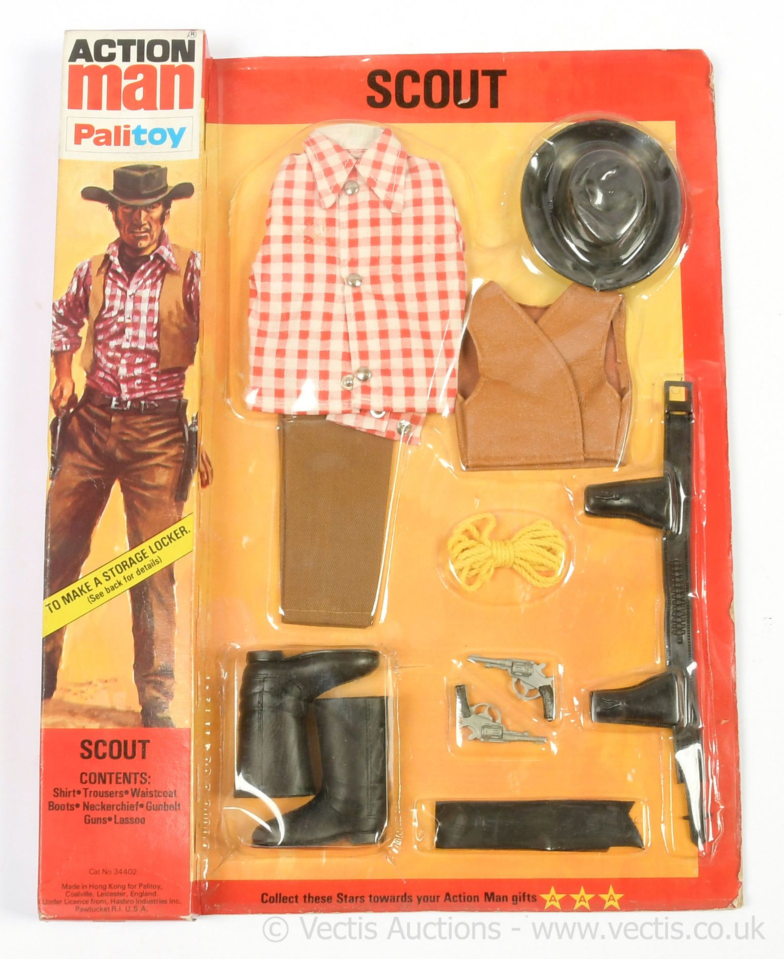 Palitoy vintage Action Man Scout outfit 34402