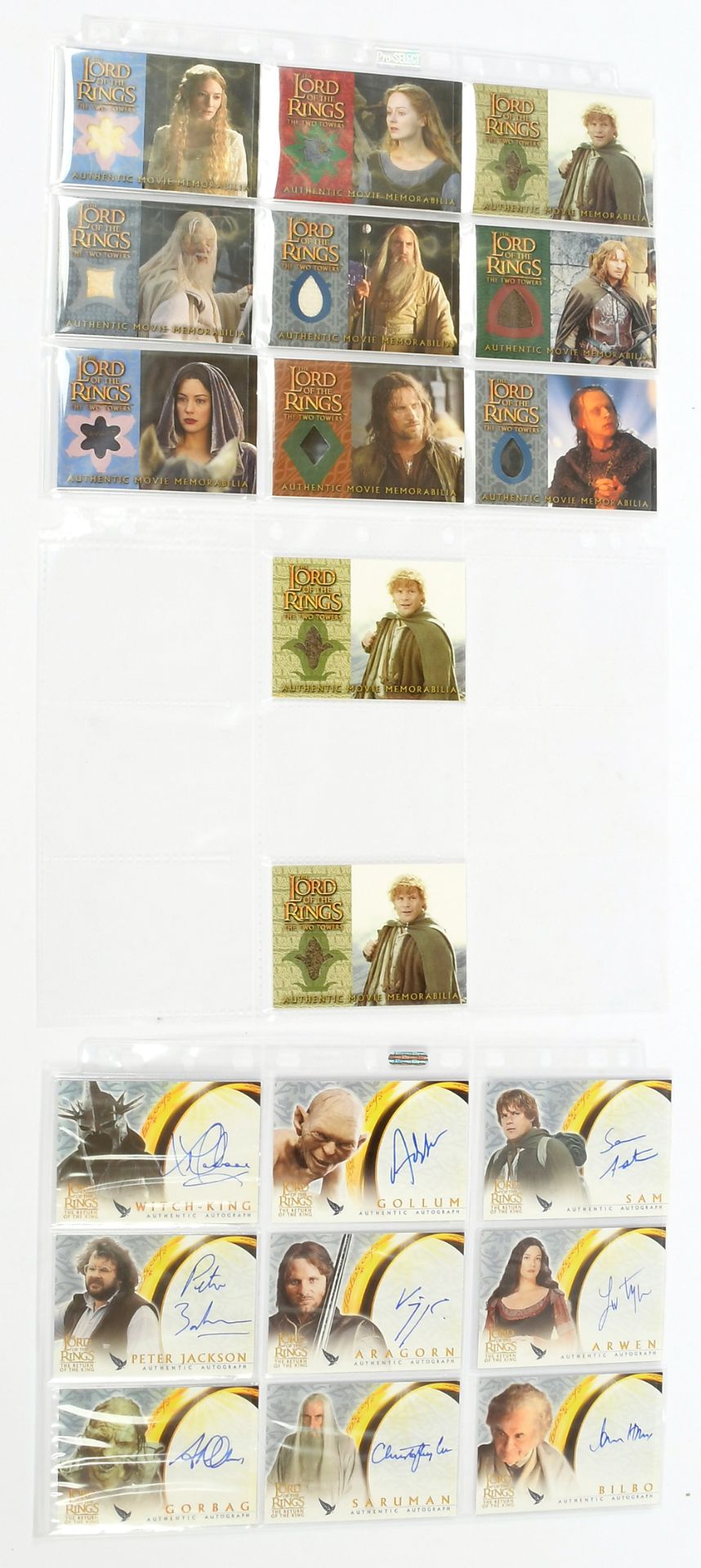 GRP inc Topps The Lord of the Rings Autograph - Image 5 of 9
