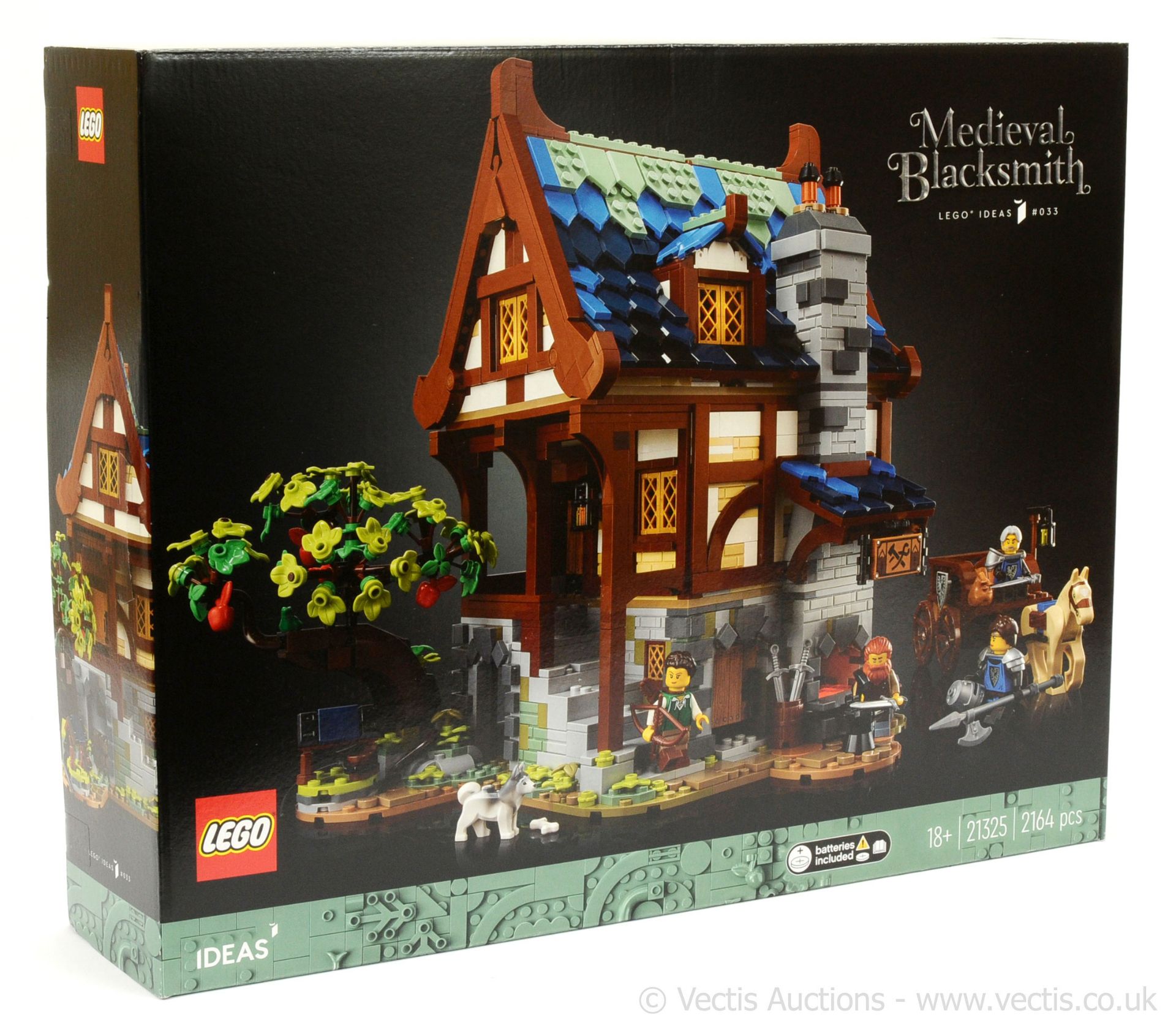 Lego Ideas Medieval Blacksmith set number 21325