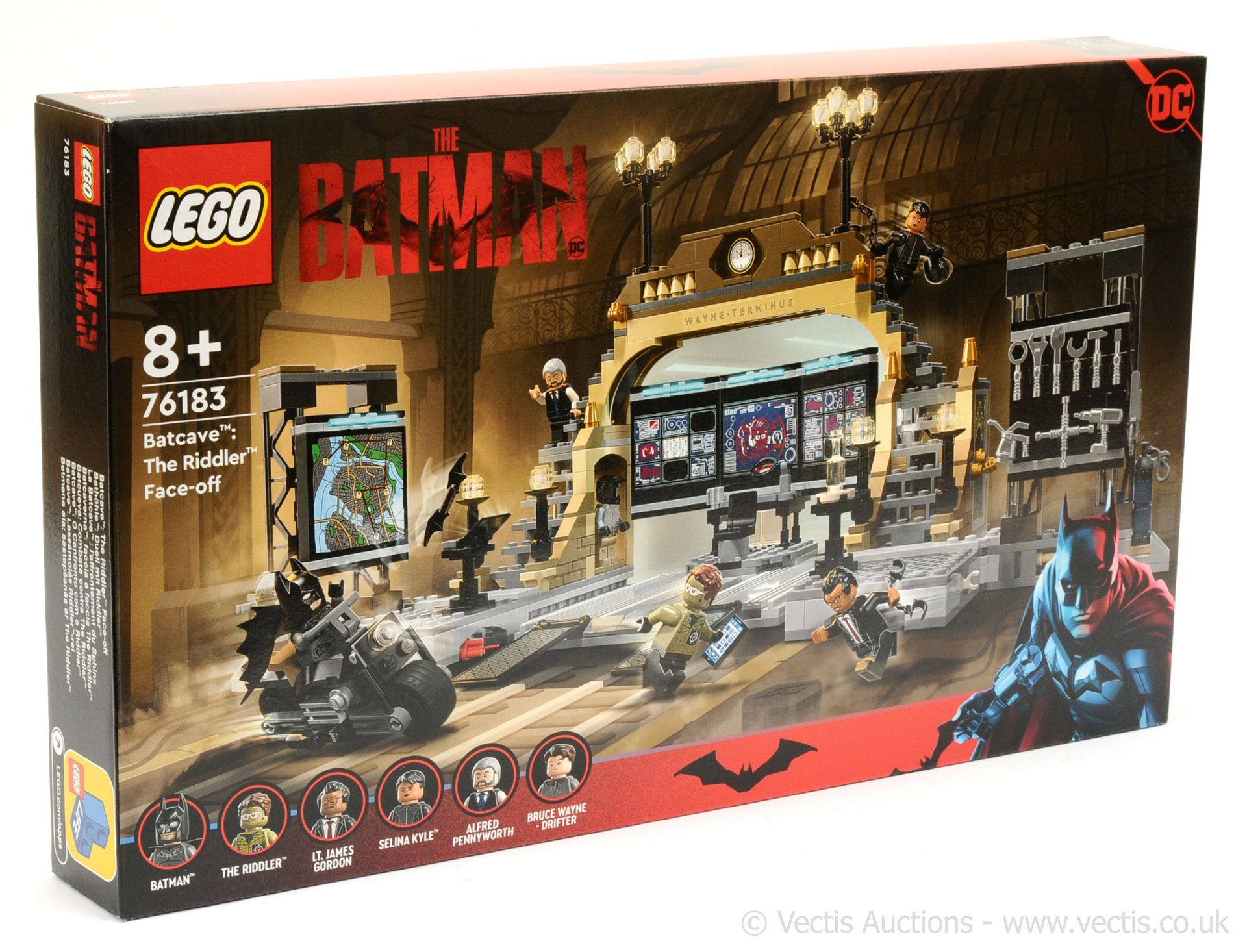 Lego The Batman Batcave: The Riddler Face-off