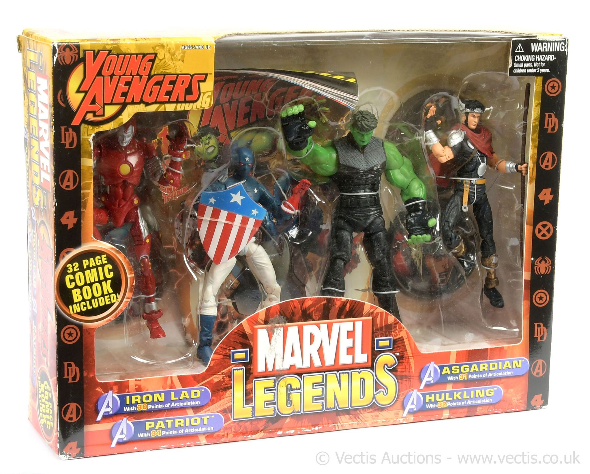 Toy Biz Marvel Legends Young Avengers 4 figure