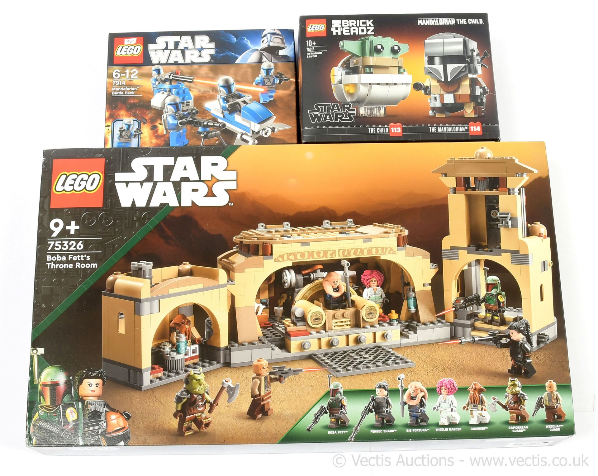 GRP inc Lego Star Wars Boba Fett's Throne Room