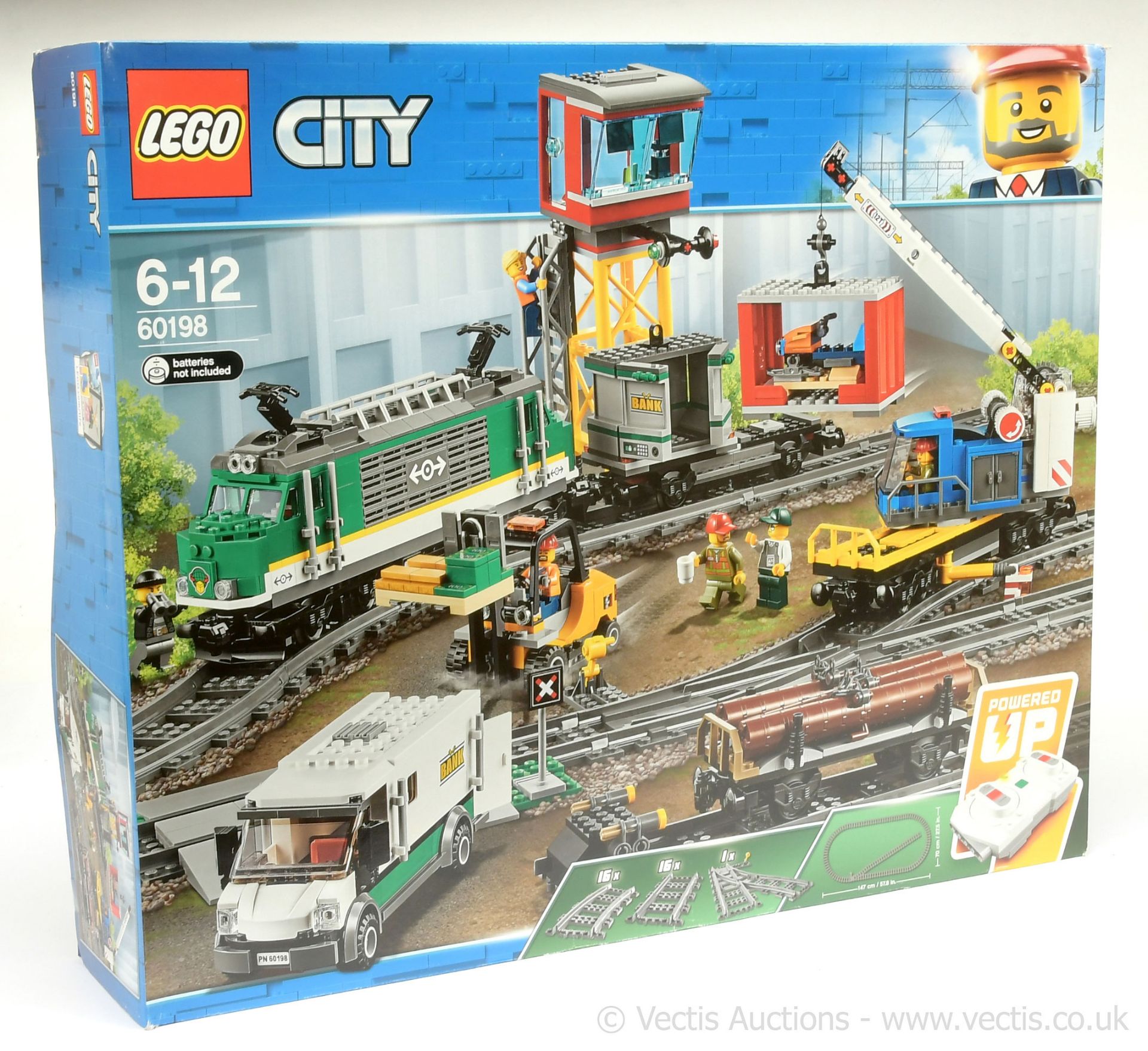 Lego City Cargo Train, set #60198, within