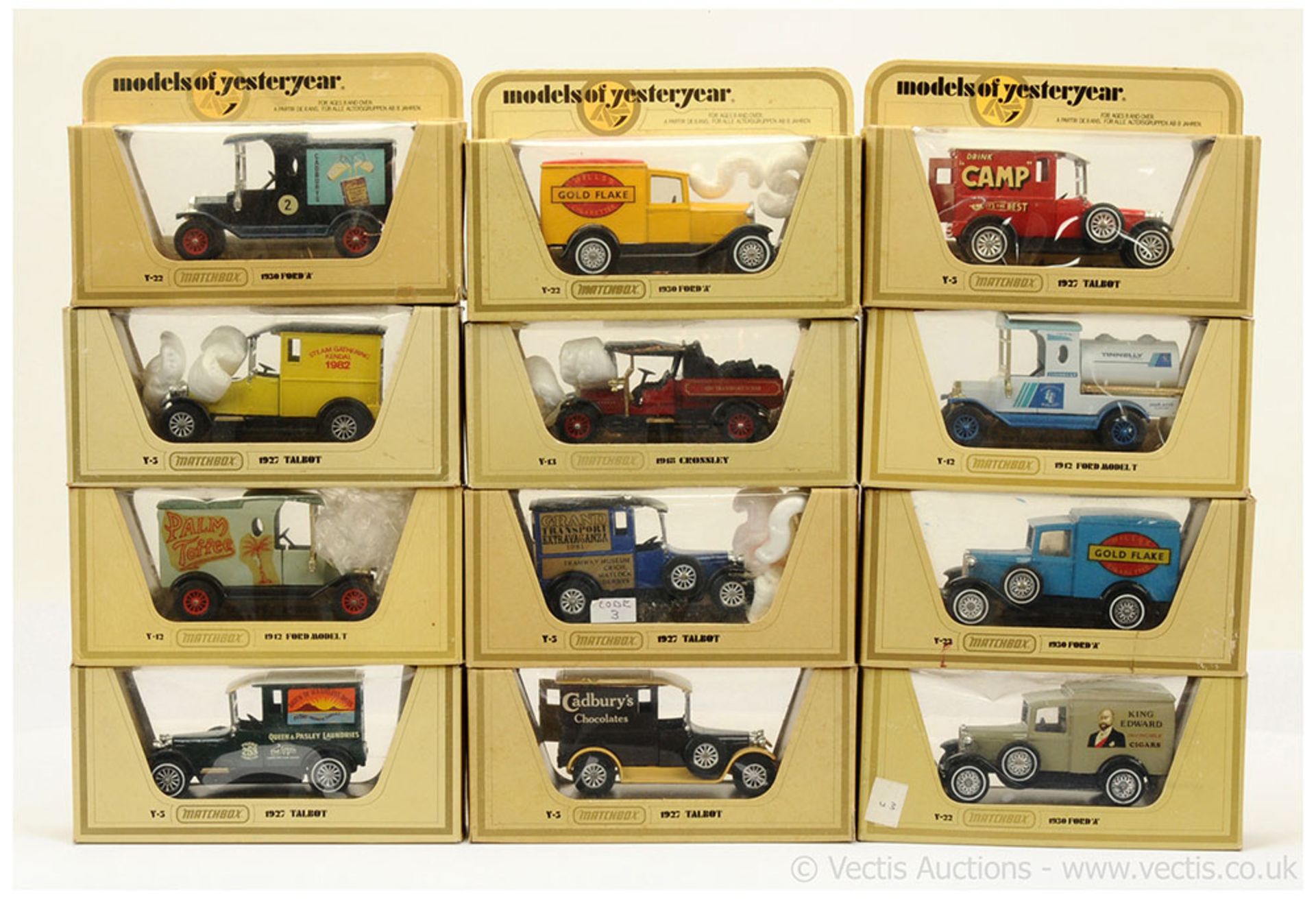 GRP inc Matchbox Models of Yesteryear Code