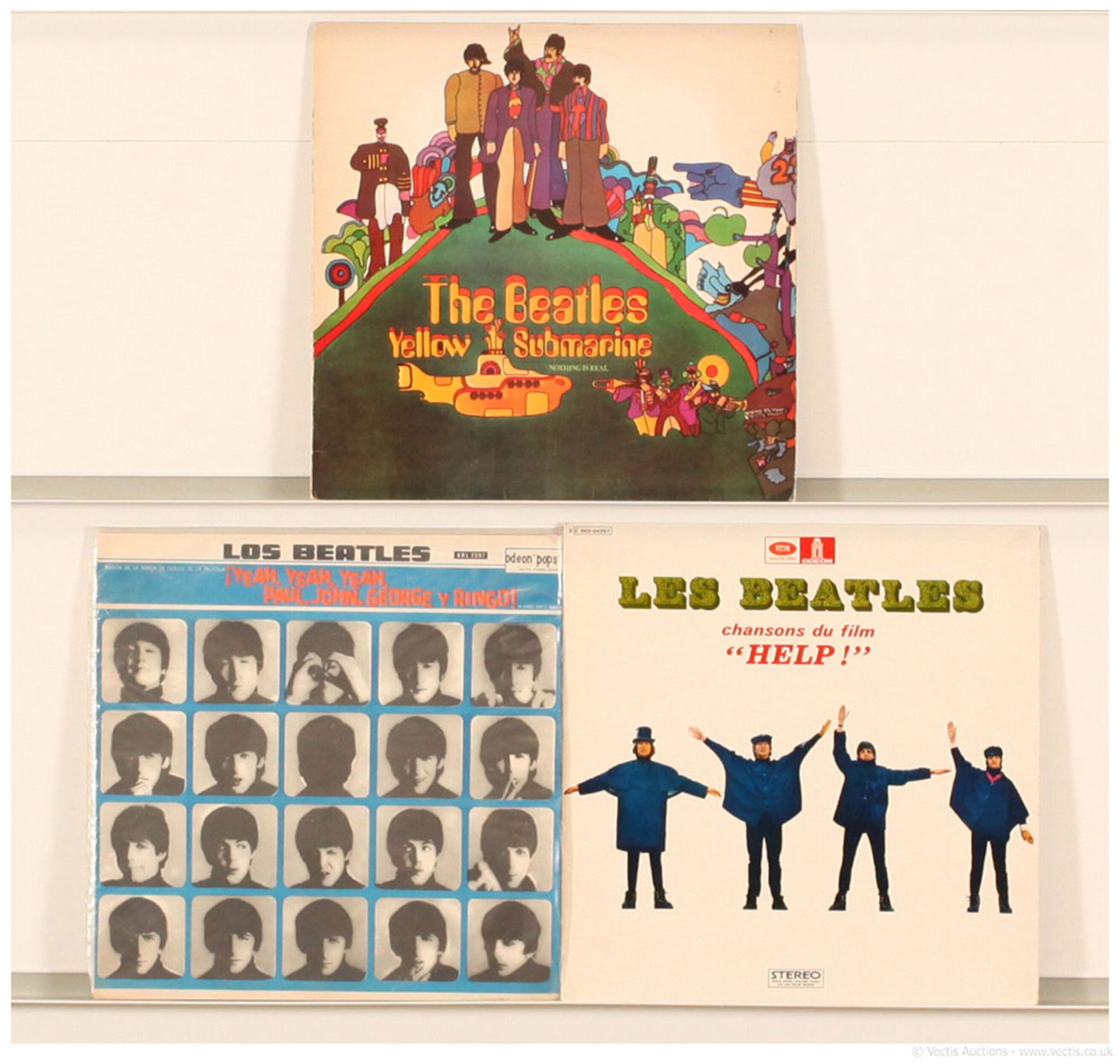 GRP inc Non UK The Beatles LPs (1) Los Beatles