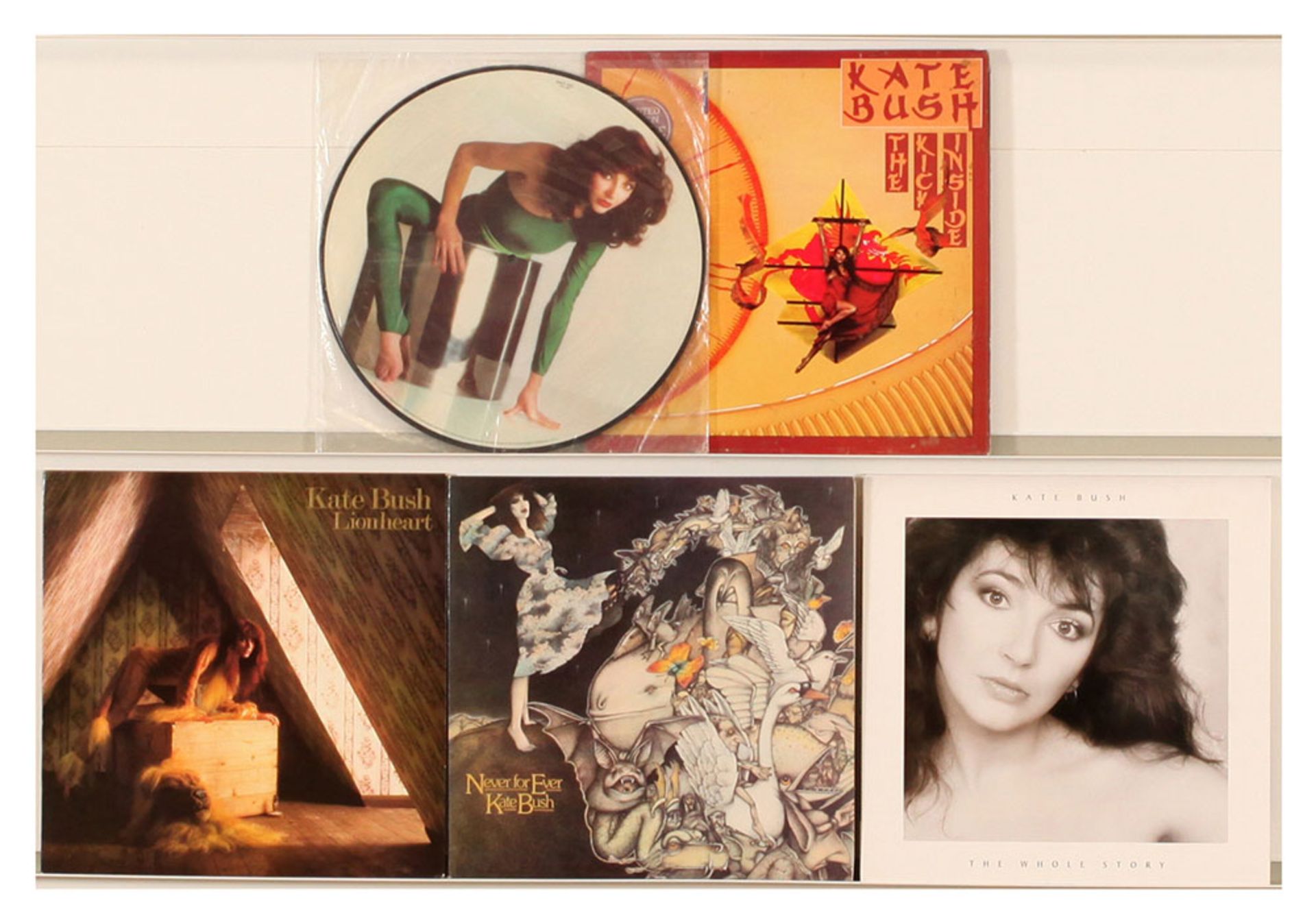 GRP inc Kate Bush LPs (All with original printed