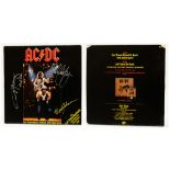 AC/DC, For Those About to Rock Signed 12" single