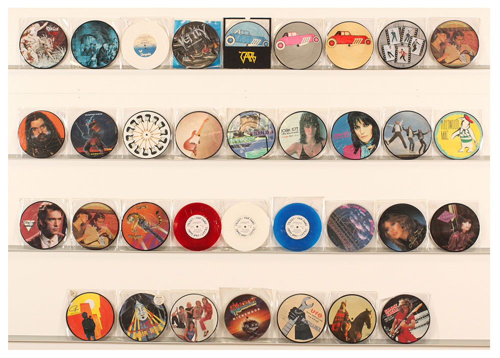 QTY inc Rock and Pop Picture Disc Singles