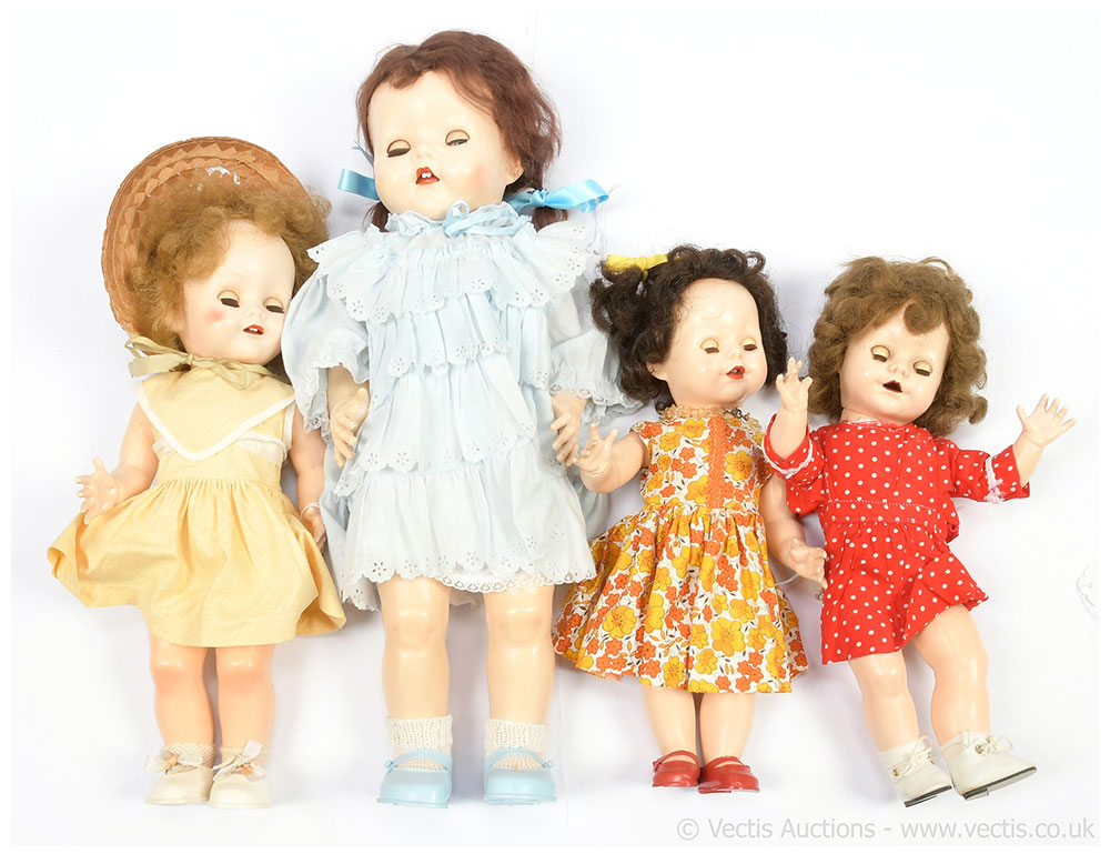 GRP inc Pedigree hard plastic vintage dolls