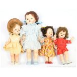 GRP inc Pedigree hard plastic vintage dolls