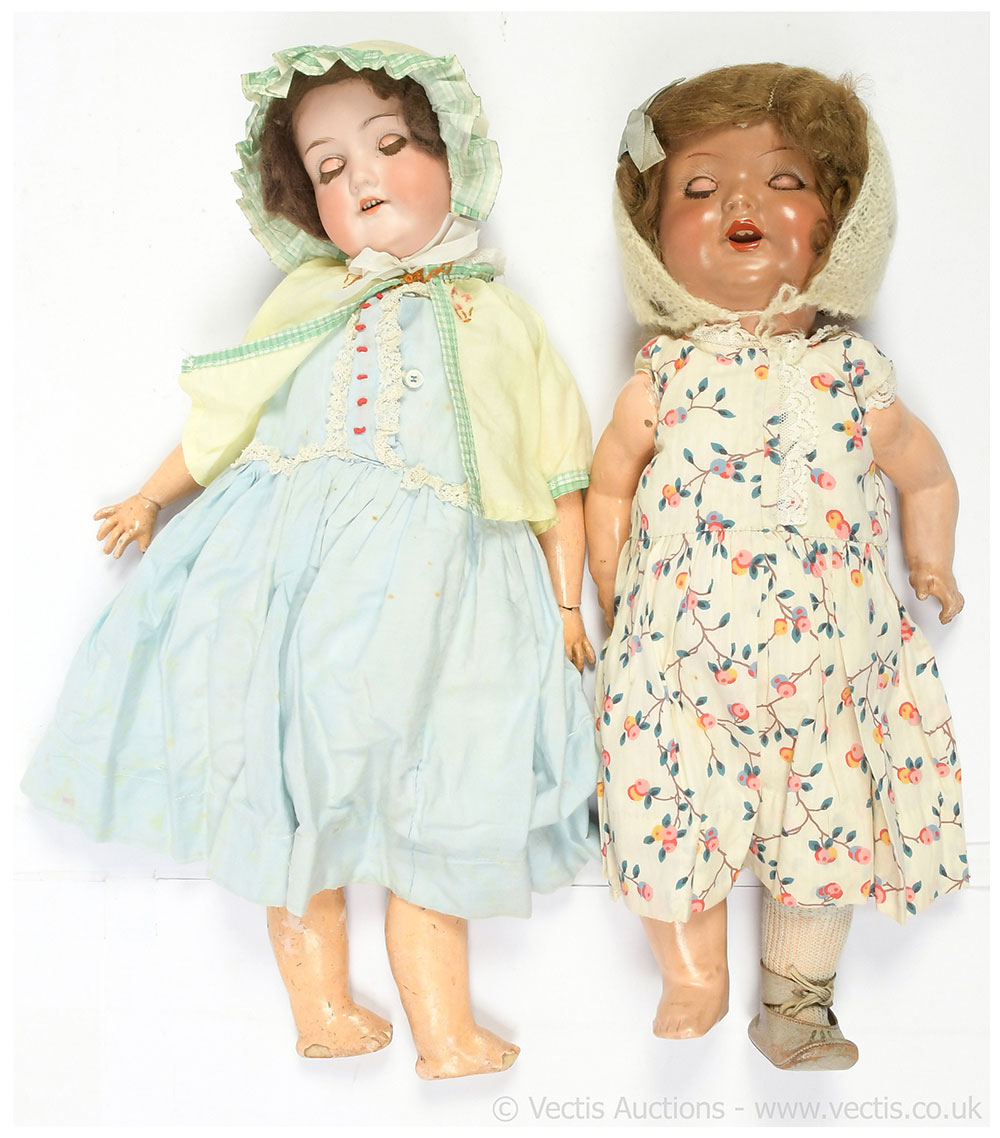 PAIR inc Pair of vintage dolls: (1) Armand