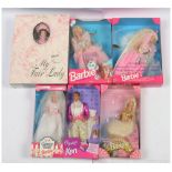 GRP inc Mattel Barbie dolls x six: (1) Hollywood