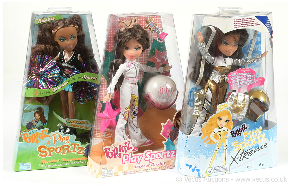 GRP inc MGA Bratz Play Sportz dolls: (1) X-treme