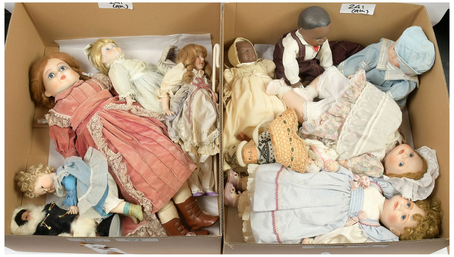 Large modern bisque dolls, Ashton-Drake - Bild 4 aus 4