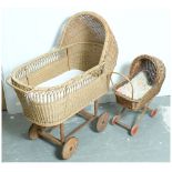 GRP inc Collection of wooden and wicker work