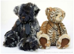 PAIR inc Charlie Bears pair: (1) Abhay leopard