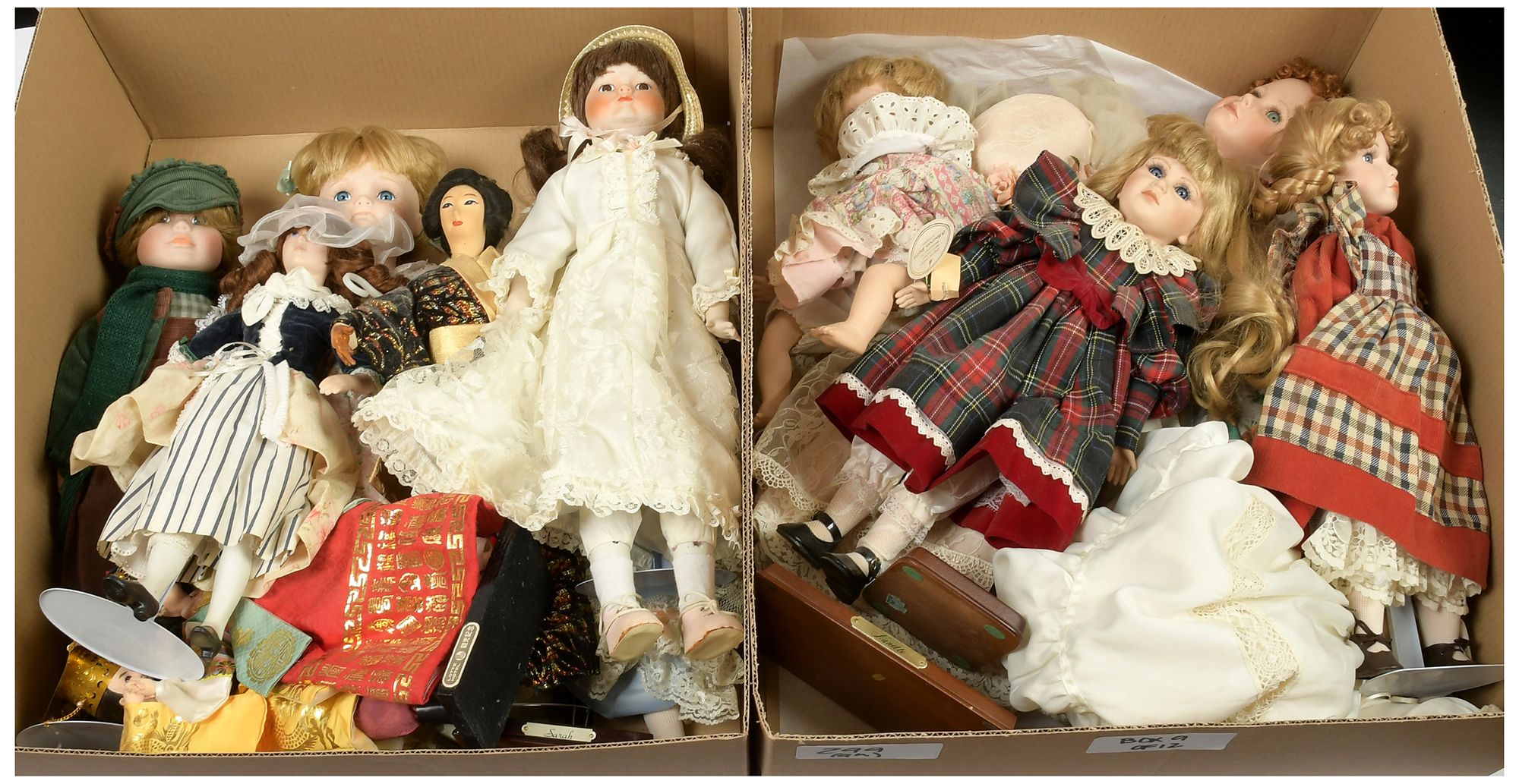 Collection of modern bisque dolls, (1) Franklin - Image 5 of 6