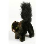 Chad Valley vintage mohair Lucky Black Cat