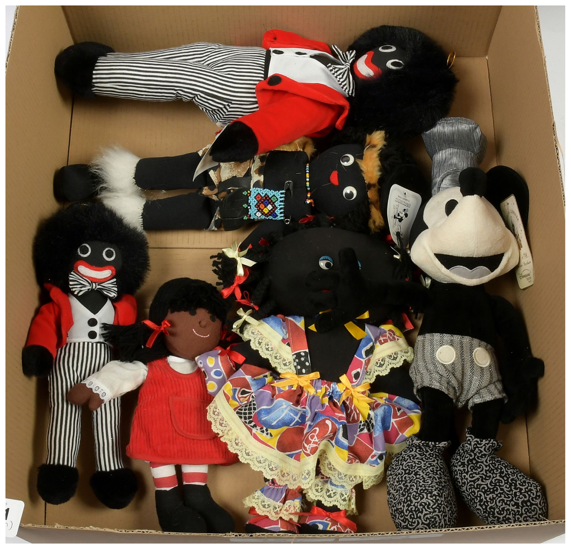 QTY inc Collection of cloth gollies, rag dolls - Image 2 of 2