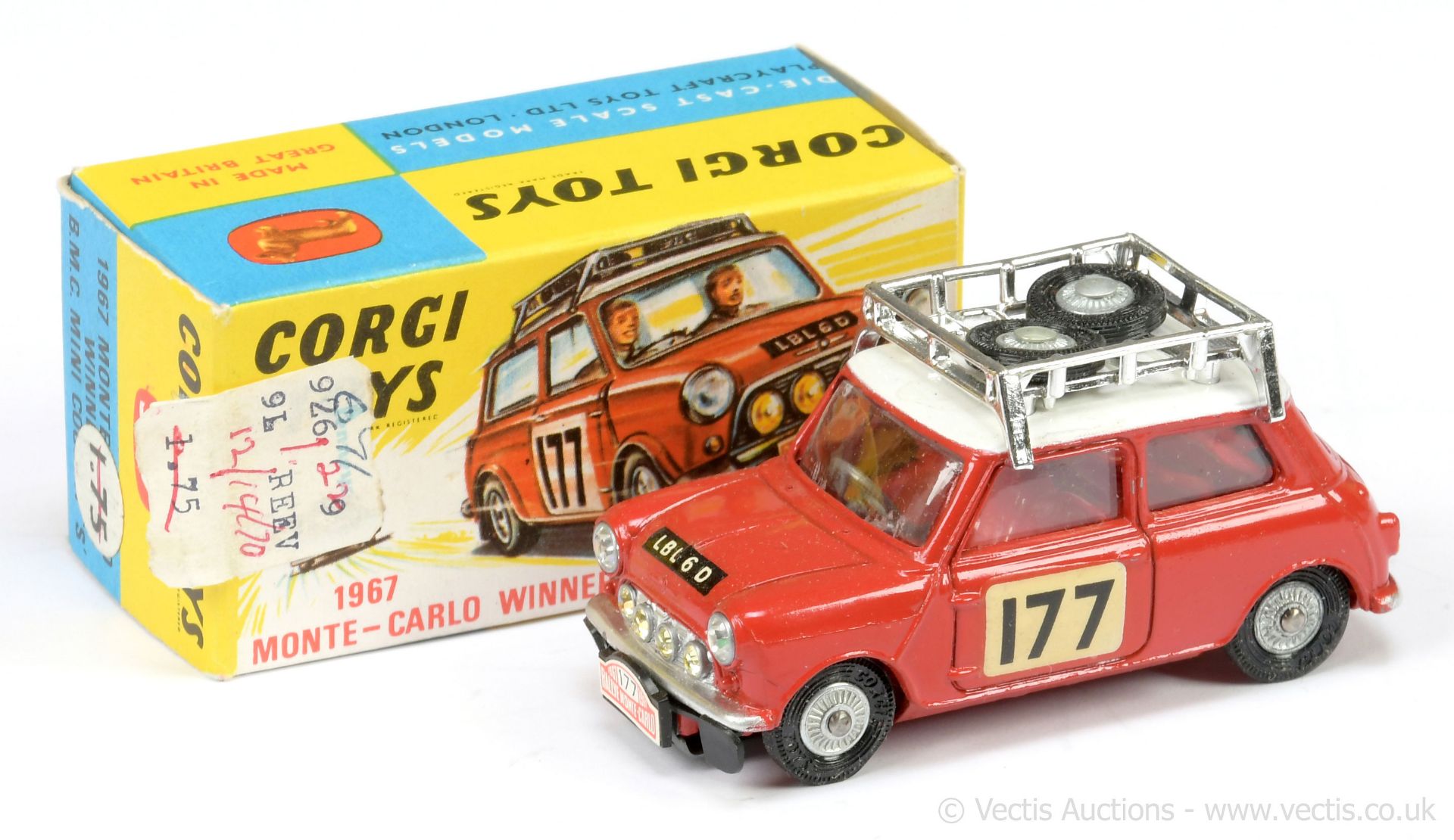 Corgi 339 BMC Mini Cooper S "Rallye Monte Carlo"