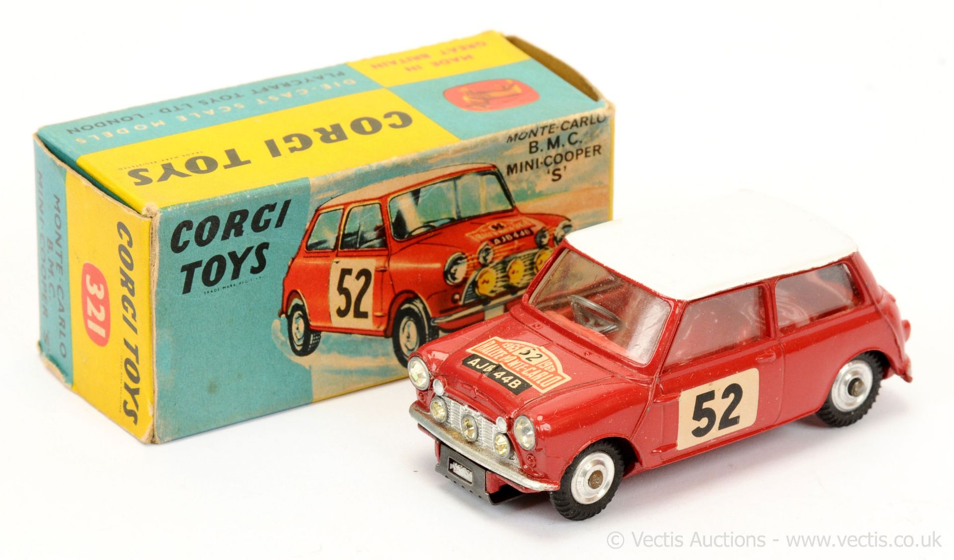 Corgi 321 BMC Mini Cooper S "Rallye Monte Carlo"