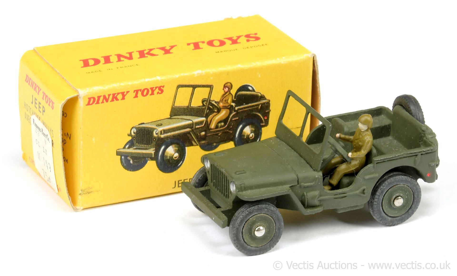 French Dinky Military 816 Jeep (Hotchkiss