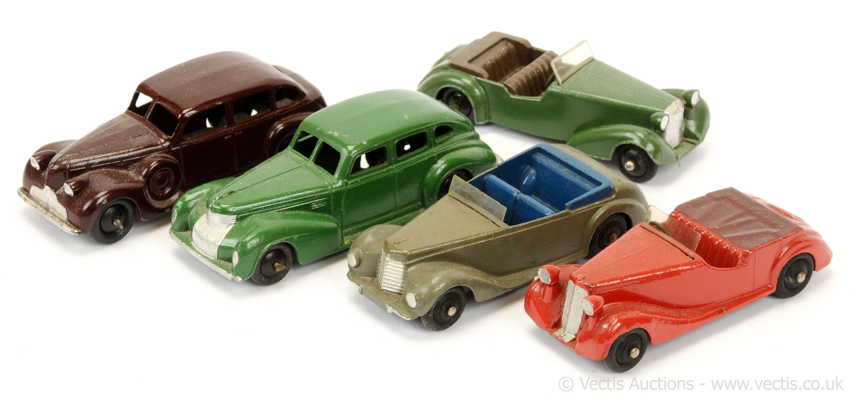 GRP inc Dinky 38 Series Alvis - green, brown