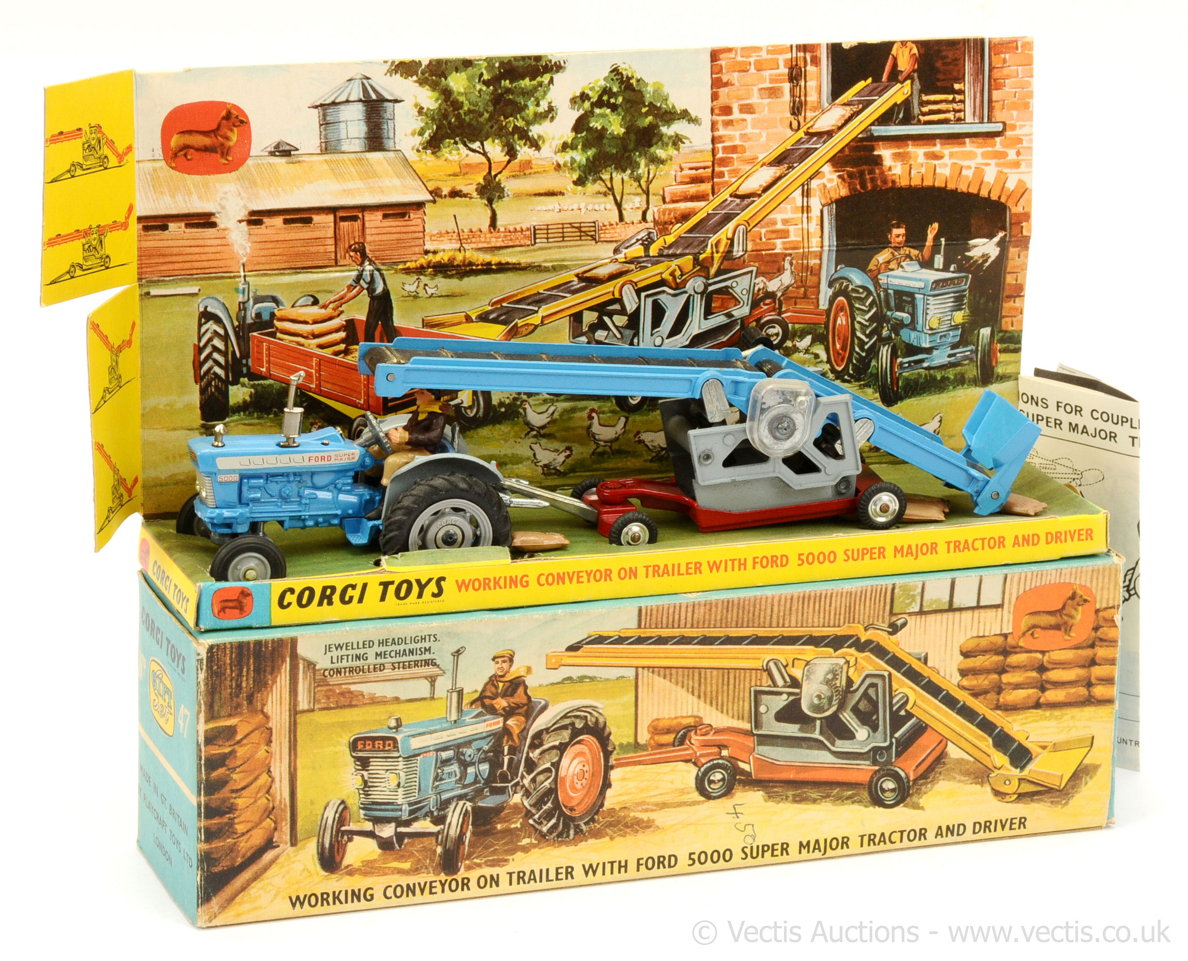 Corgi GS47 Gift Set Ford 5000 Super Major