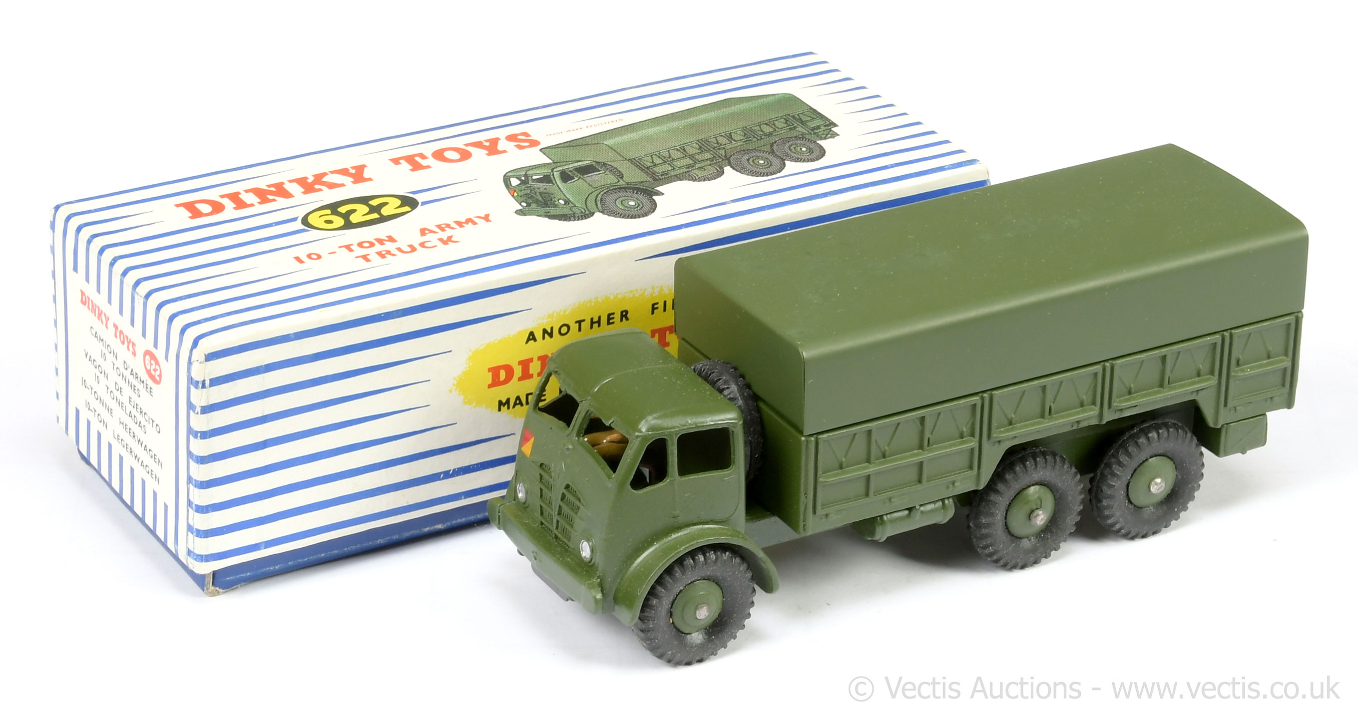 Dinky Military 622 Foden 10-ton Covered Truck