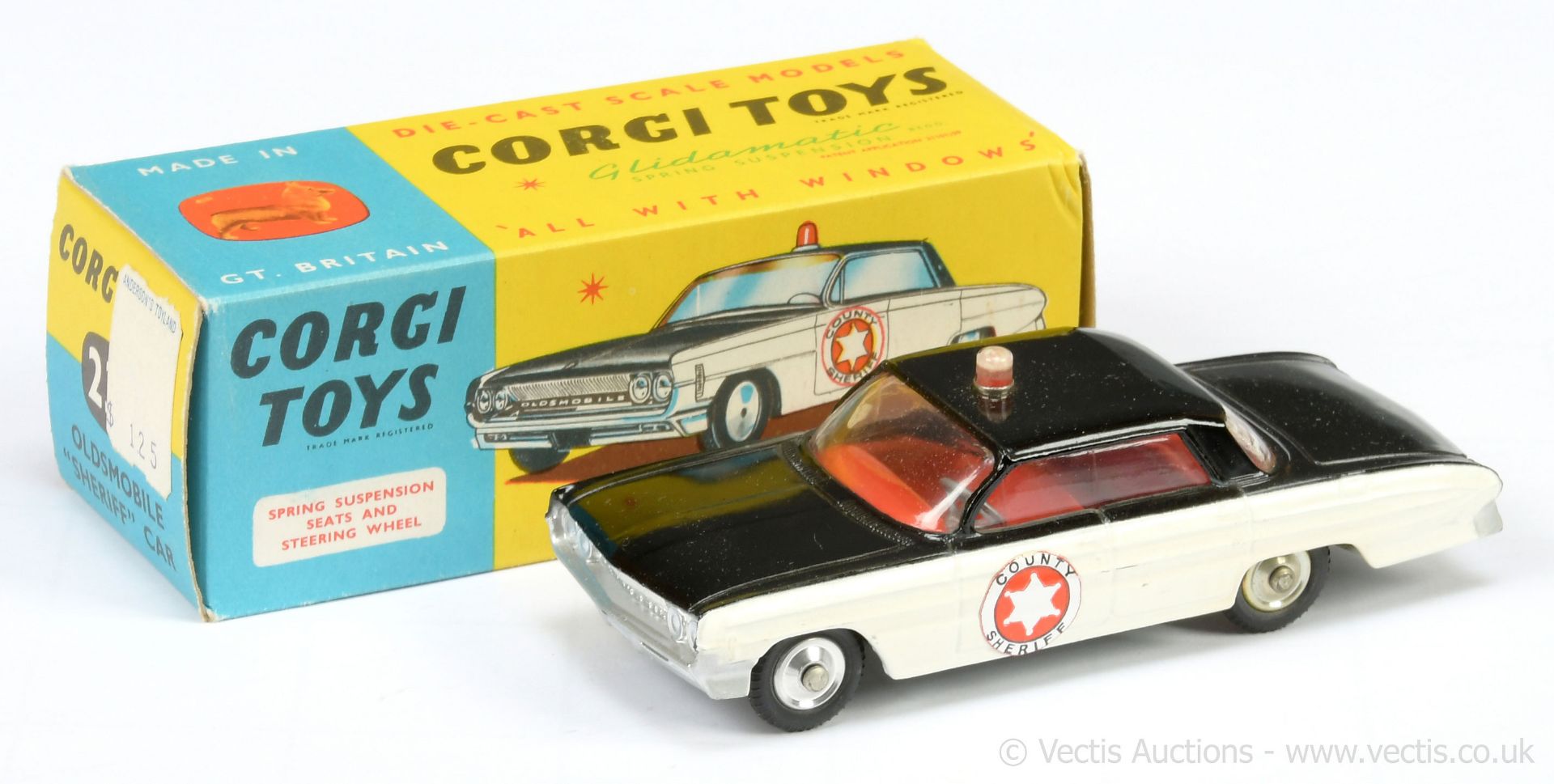 Corgi 237 Oldsmobile "County Sheriff" Car